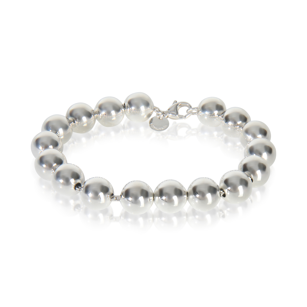 Tiffany & Co. Sterling Silver HardWear Ball Bracelet